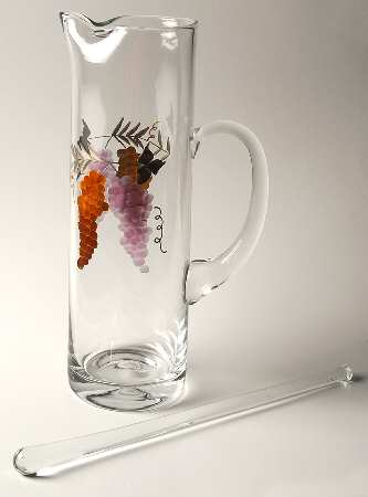 Mirage Martini Pitcher with Stirrer