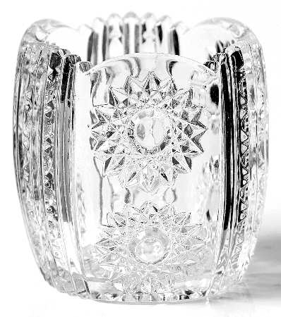 Stars and Stripes Clear Toothpick Holder