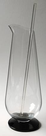 Odd Ball Line Martini Pitcher with Stirrer