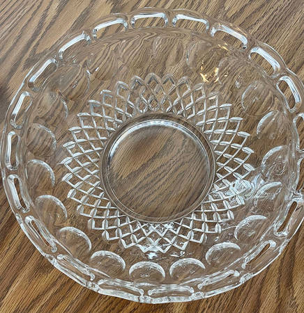 Lacette Clear 10" Round Bowl