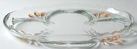 French Bouquet (Giftware) 15" Rectangular Tray by Mikasa