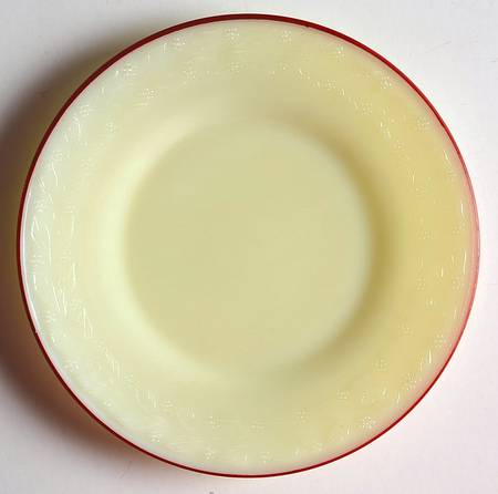Laurel Red Trim (Child's Set) Child's Plate