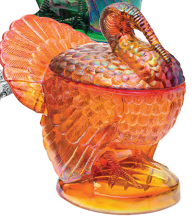 Animals & Figurines #402 Covered Turkey