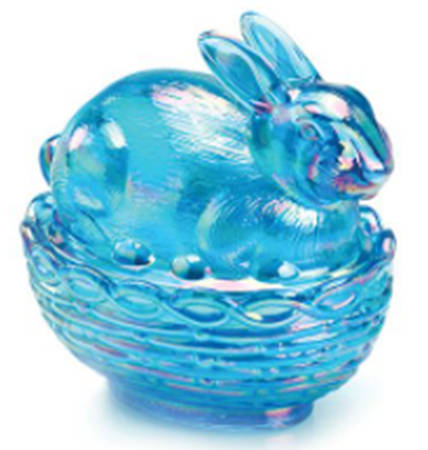 Animals & Figurines #412 Bunny on Basket