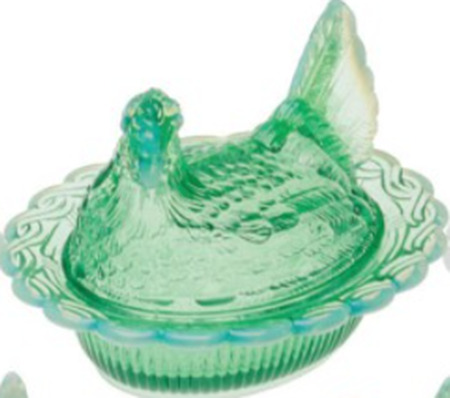 Animals & Figurines 6" Hen on Nest