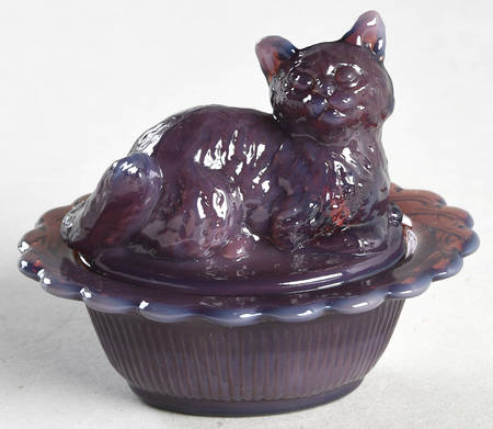 Animals & Figurines #235 Kitten on Basket