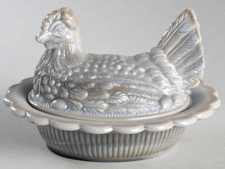Animals & Figurines 6" Hen on Nest