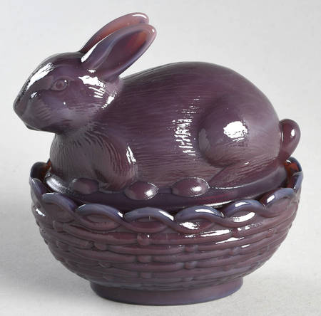 Animals & Figurines #412 Bunny on Basket