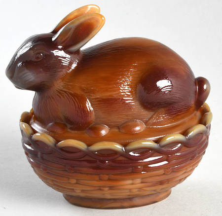 Animals & Figurines #412 Bunny on Basket