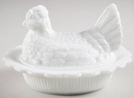 Animals & Figurines 6" Hen on Nest