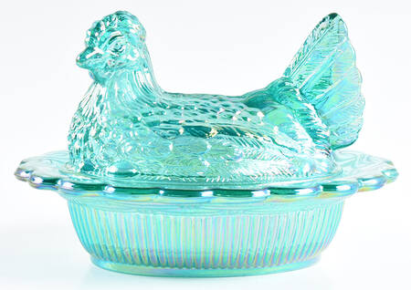 Animals & Figurines 4" Hen on Nest