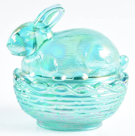 Animals & Figurines #412 Bunny on Basket
