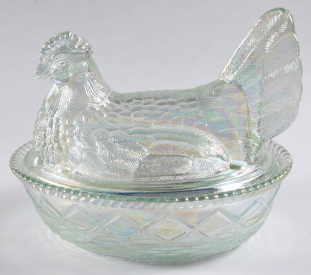 Animals & Figurines 7 Inch Hen on Nest