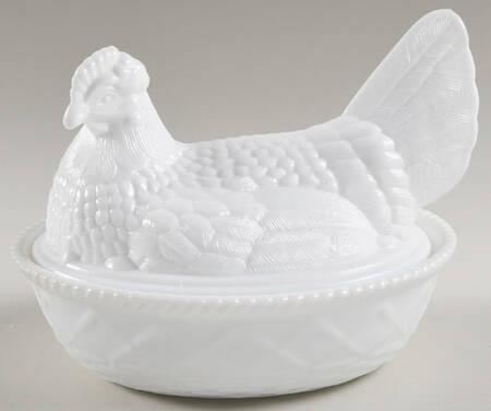 Animals & Figurines 7 Inch Hen on Nest