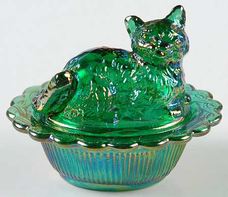 Animals & Figurines #235 Kitten on Basket