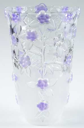 Lavender Fields 9" Flower Vase