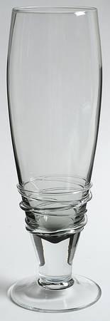 Swirl Smoke Pilsner Glass