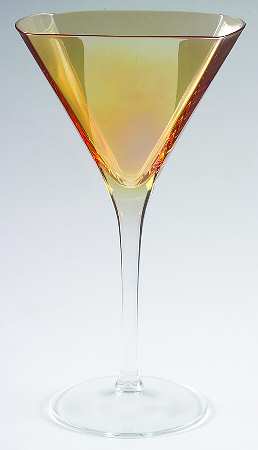 Panache Gold Martini Glass