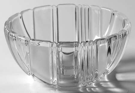 Stratton Clear Frost Small Fruit Dessert Bowl