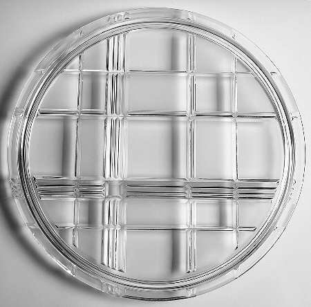 Stratton Clear Frost Cake Plate