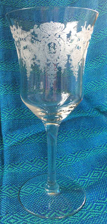 Biscayne Clear (Unknown Stem) Water Goblet
