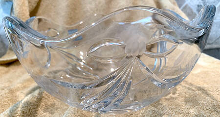 Romantic Bloom 10" Round Bowl
