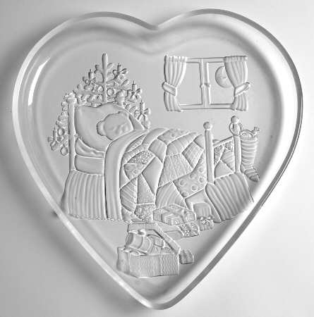 Christmas Dream Heart Shape Tray