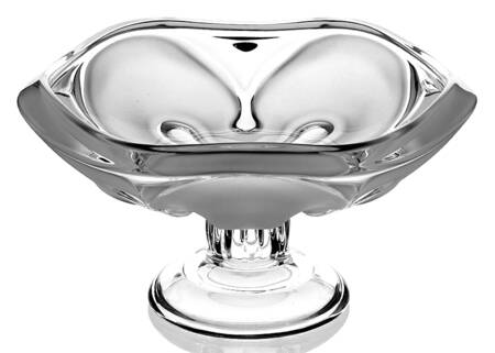 Royal Symphony Clear Round Compote (Height X Width)