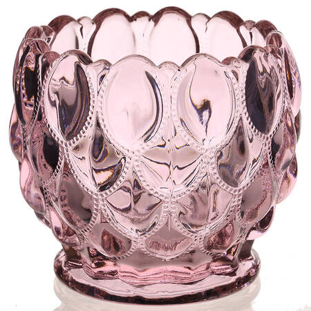 Elizabeth Pink Open Candy Dish