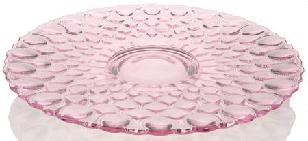 Elizabeth Pink 12'' Fruit Plate