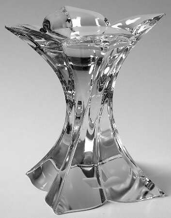 Florale 6" Pillar Candleholder