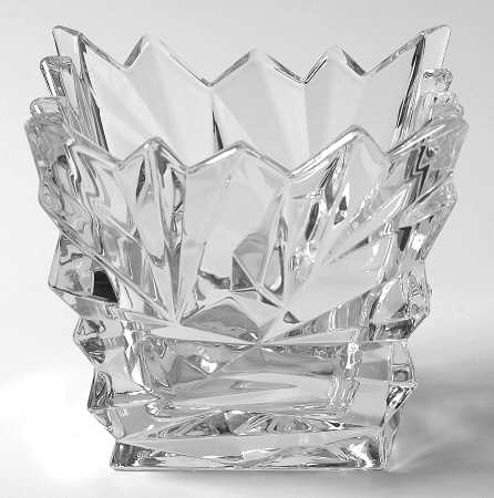 Glacier Square Votive Candle