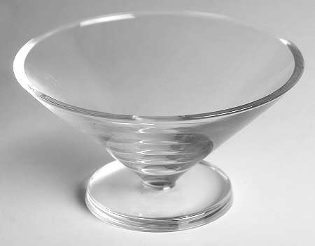 Linen 5" Round Footed Bowl