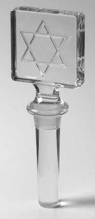 Star of David Bottle Stopper