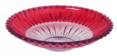Diamond Brilliance Ruby Centerpiece
