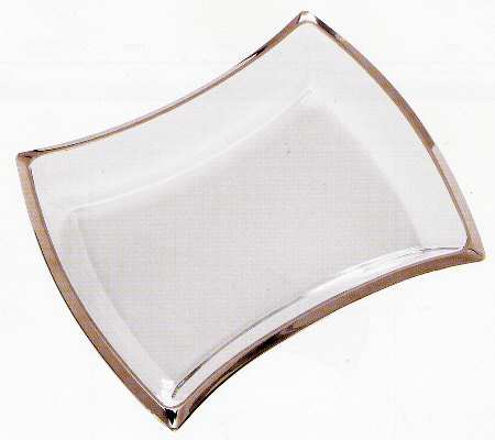 Wings Platinum 14" Rectangular Platter
