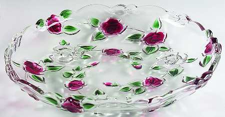 Rose Garden 12" Round Platter