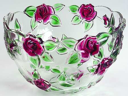 Rose Garden 9" Round Bowl