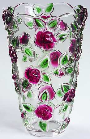 Rose Garden 9" Flower Vase