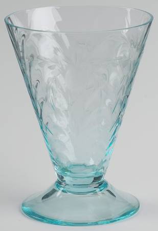Christina-Aqua (Stem #7614) 8 Oz Footed Tumbler