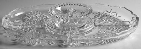 Snowflake Bowl for Chip & Dip Set