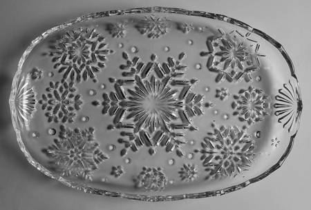 Snowflake Canape Tray