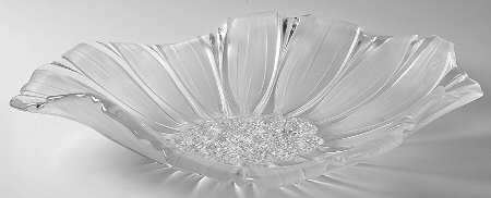 Sunflower Frost 17" Round Platter