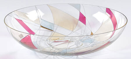 La Fleur 13" Round Bowl