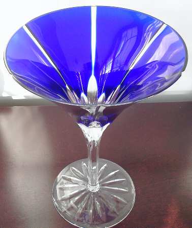 Castille Cobalt Blue Martini