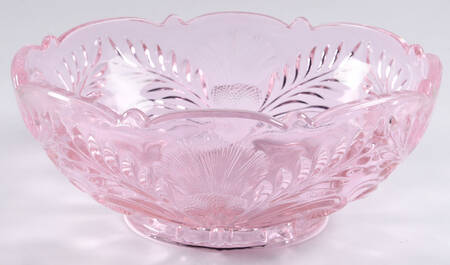Inverted Thistle Light Pink (Rose) 9" Round Bowl