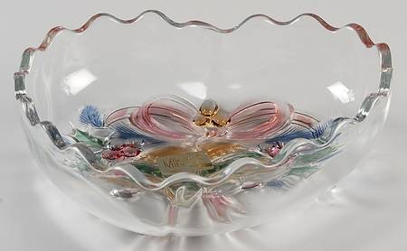 Festive Bells 5" Heart Bowl