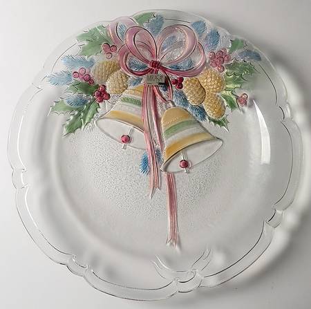 Festive Bells 14" Chop Plate