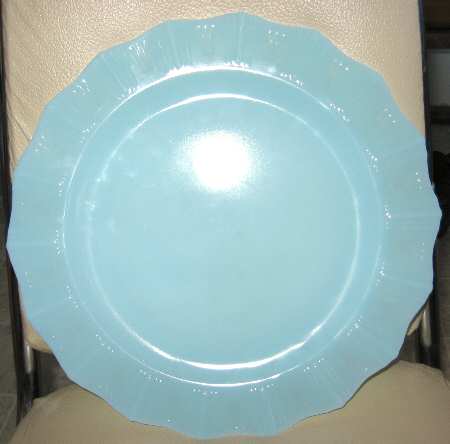 Cremax Blue (Opaque) Sandwich Plate