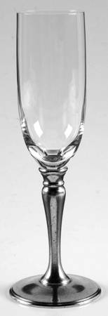 Classic (Crystal, Pewter) Fluted Champagne